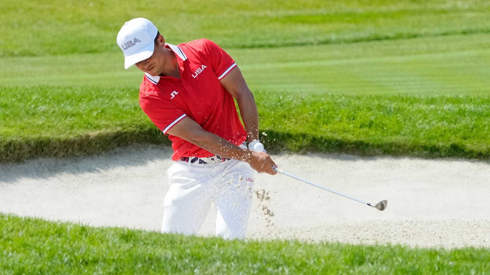 Team USA golfers in hunt behind Japan's Hideki Matsuyama