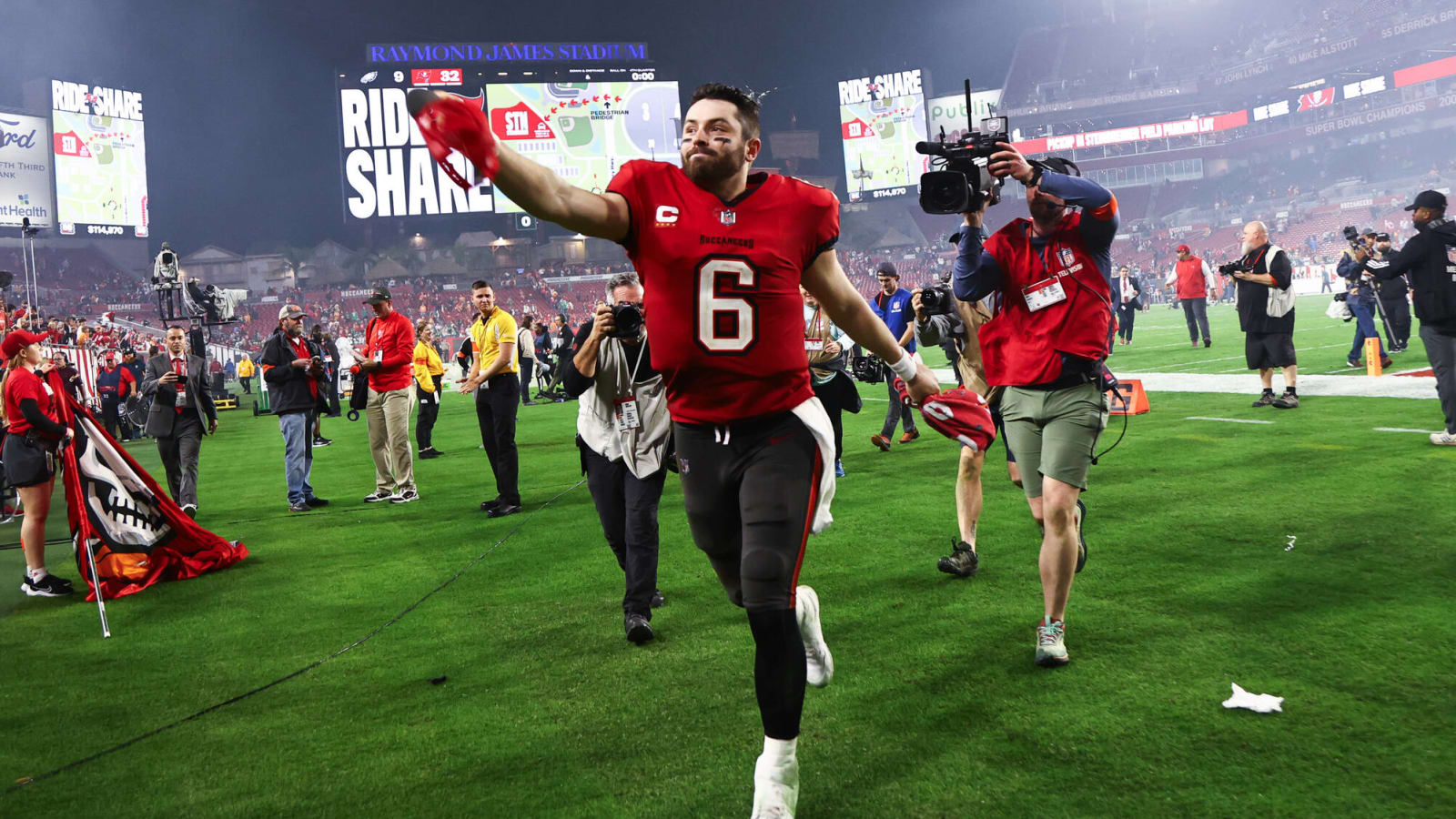 Buccaneers 'playing free' with Baker Mayfield instead of Tom Brady