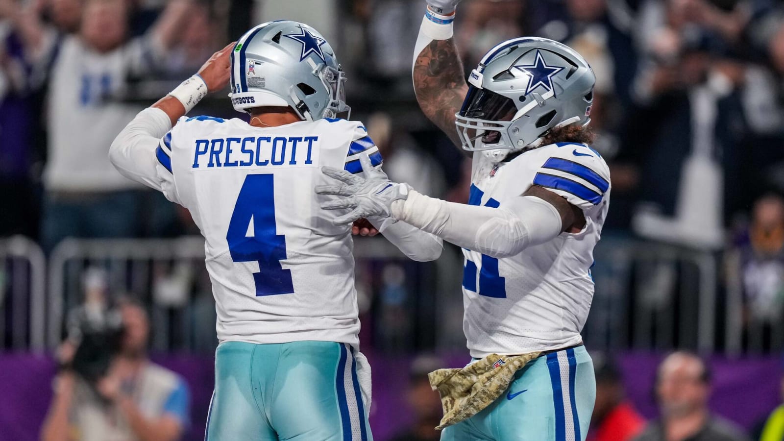 Cowboys QB Dak Prescott reflects on Ezekiel Elliott reunion