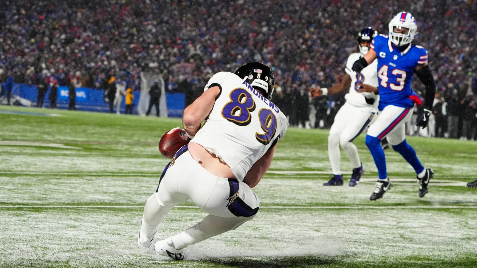 Ravens TE Mark Andrews takes responsibility for crucial playoff drop: 'Absolutely gutted'