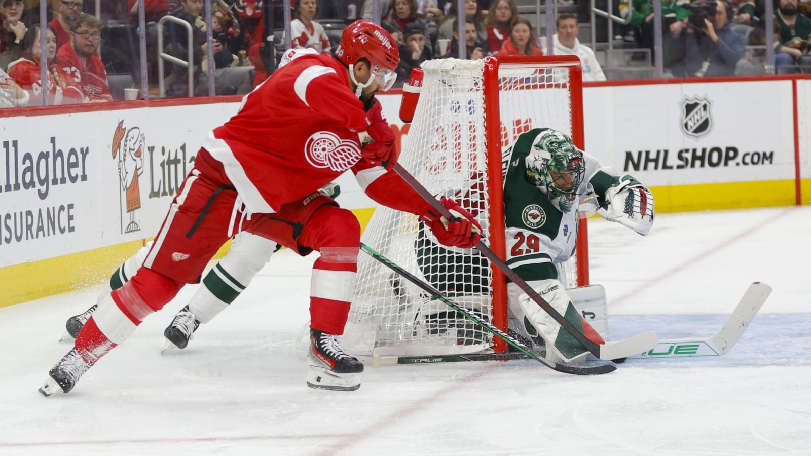 Some Red Wings Struggle to Look Away