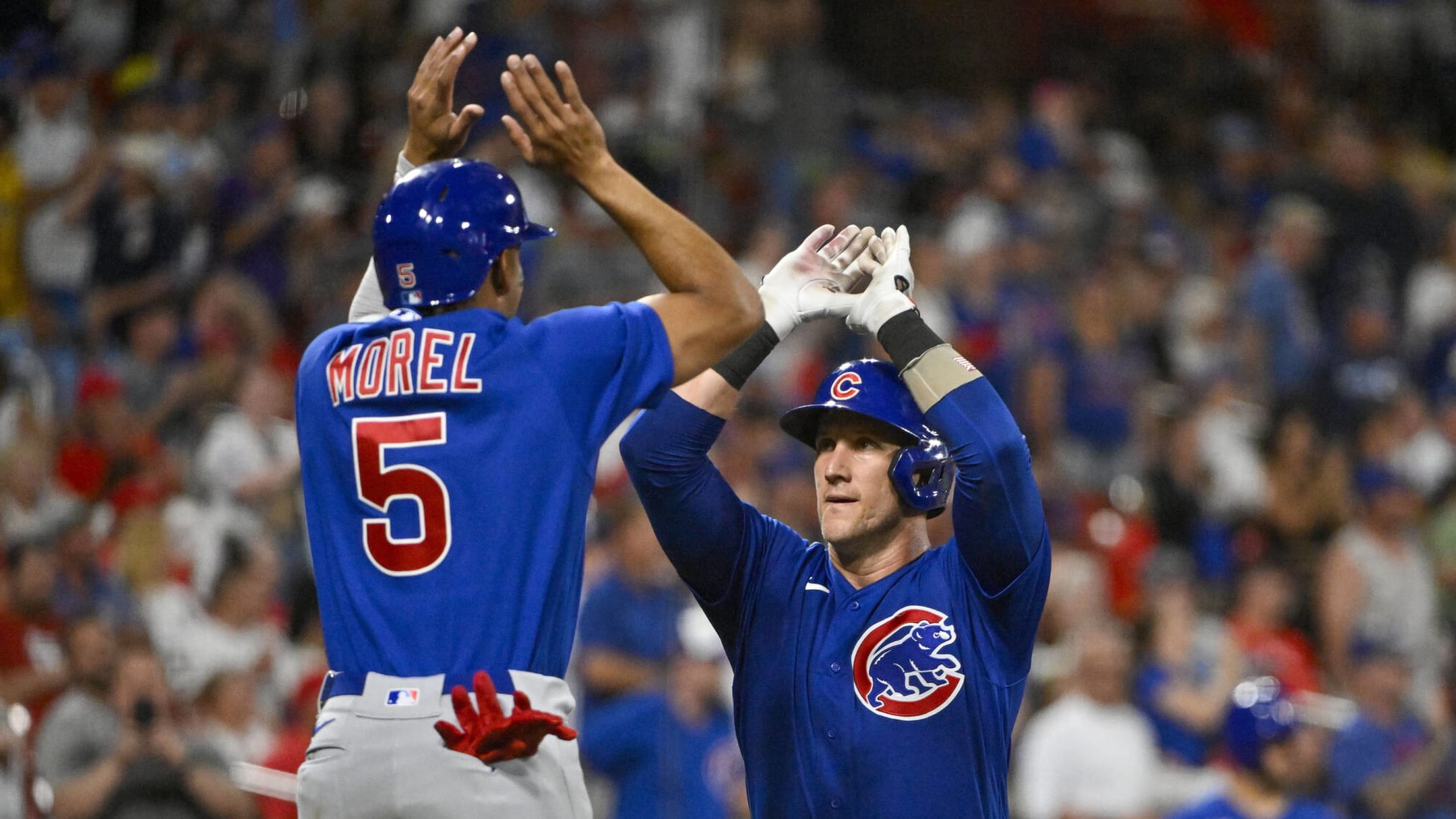 Cardinals score nine runs in eighth, cool off Cubs with 11-4 win