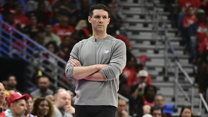 Thunder head coach Mark Daigneault named NBA Coach of the Year