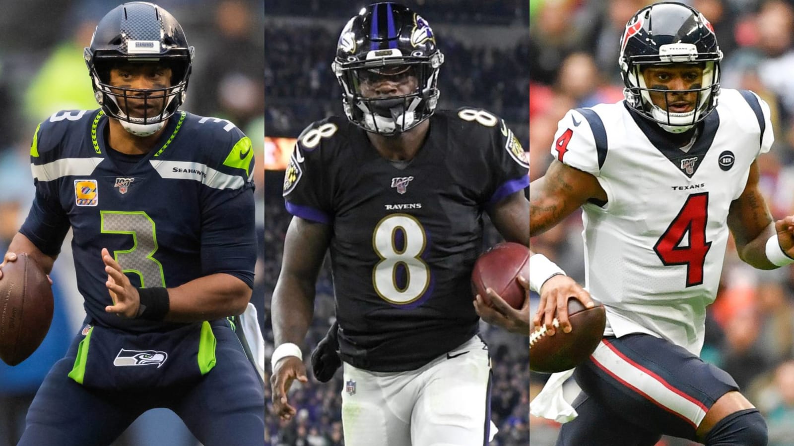 Seahawks' Wilson, Ravens' Jackson, Texans' Watson lead midseason NFL MVP picture