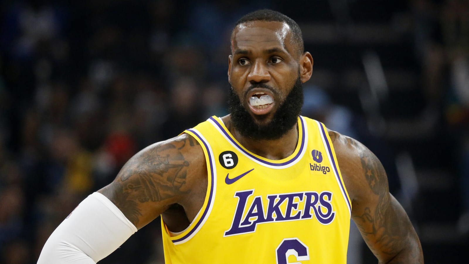 LeBron James reacts to son Bronny’s college decision