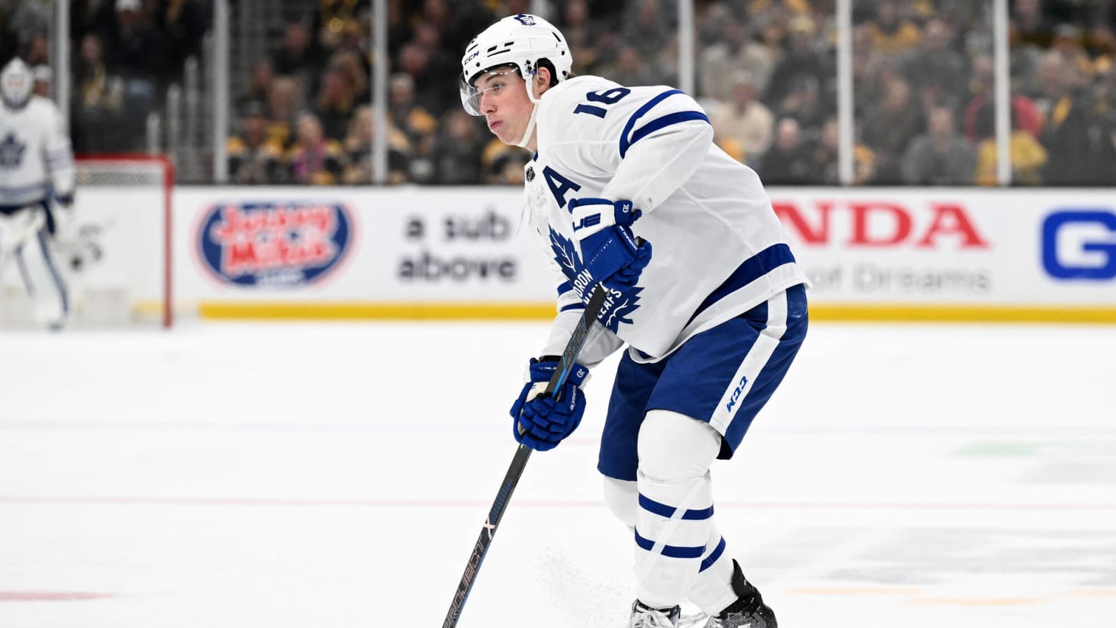 Maple Leafs: Marner’s Playoff Struggles Summed Up By Bailing on Hit