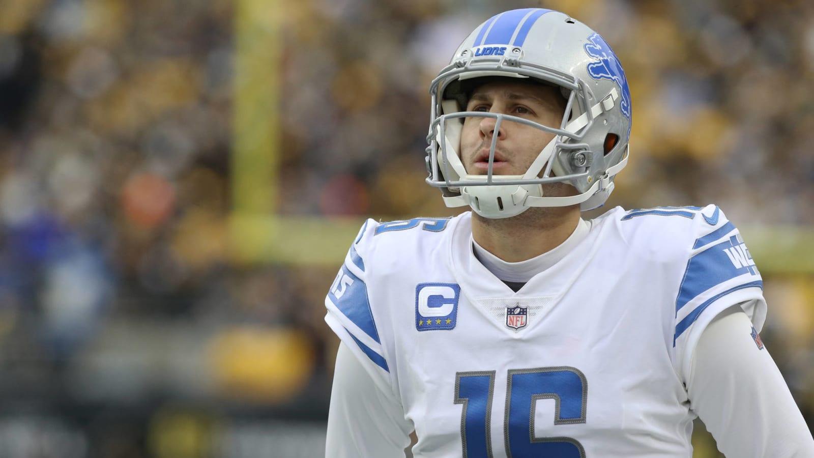 Lions QB Jared Goff limited Monday ahead of Bears game