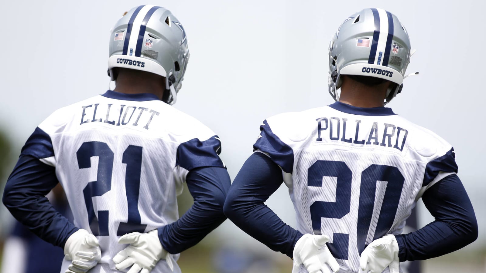 Ezekiel Elliott's message to Tony Polalrd before Cowboys training camp