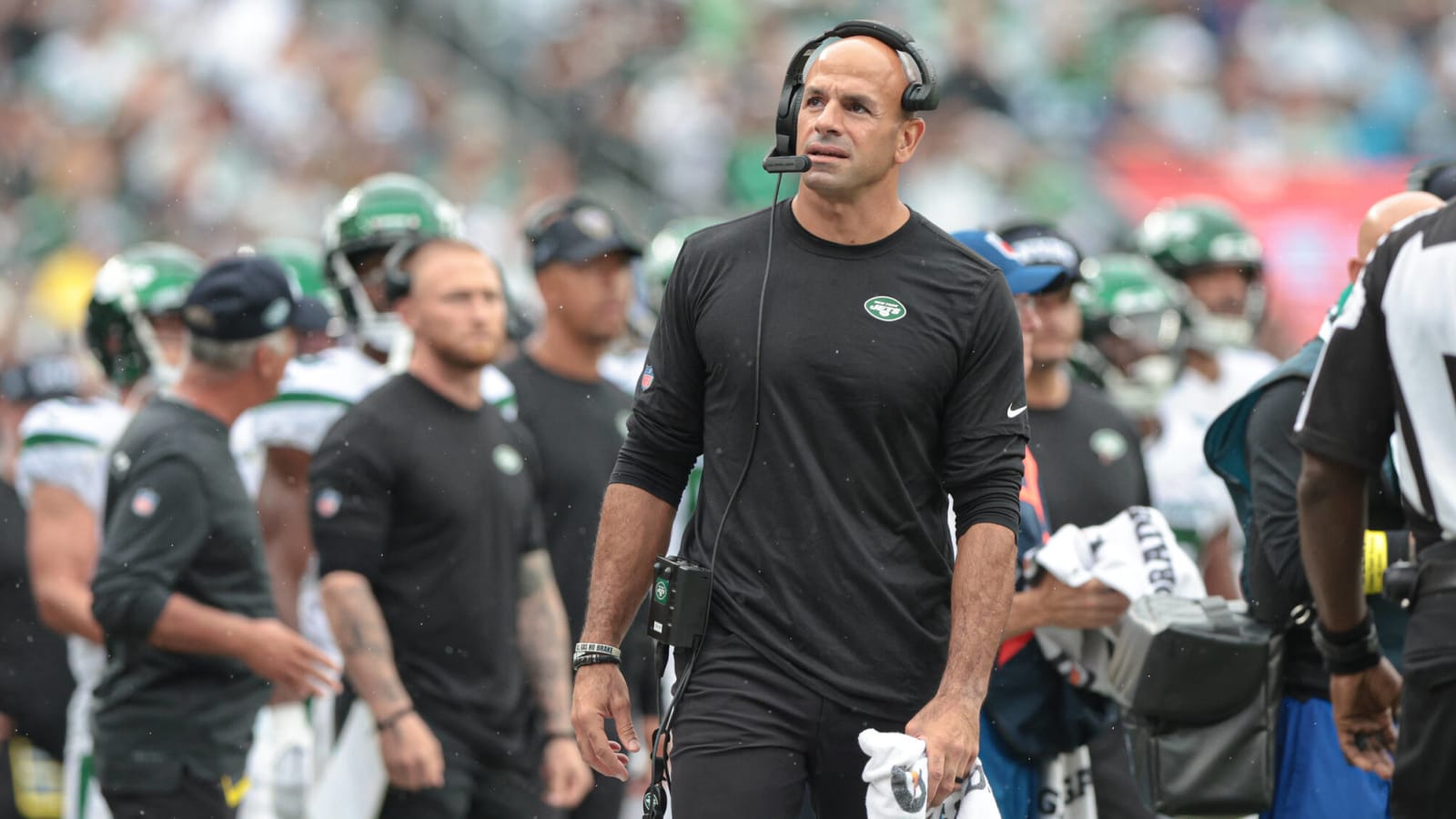 Jets HC Robert Saleh 'taking receipts' after blowout loss to Ravens