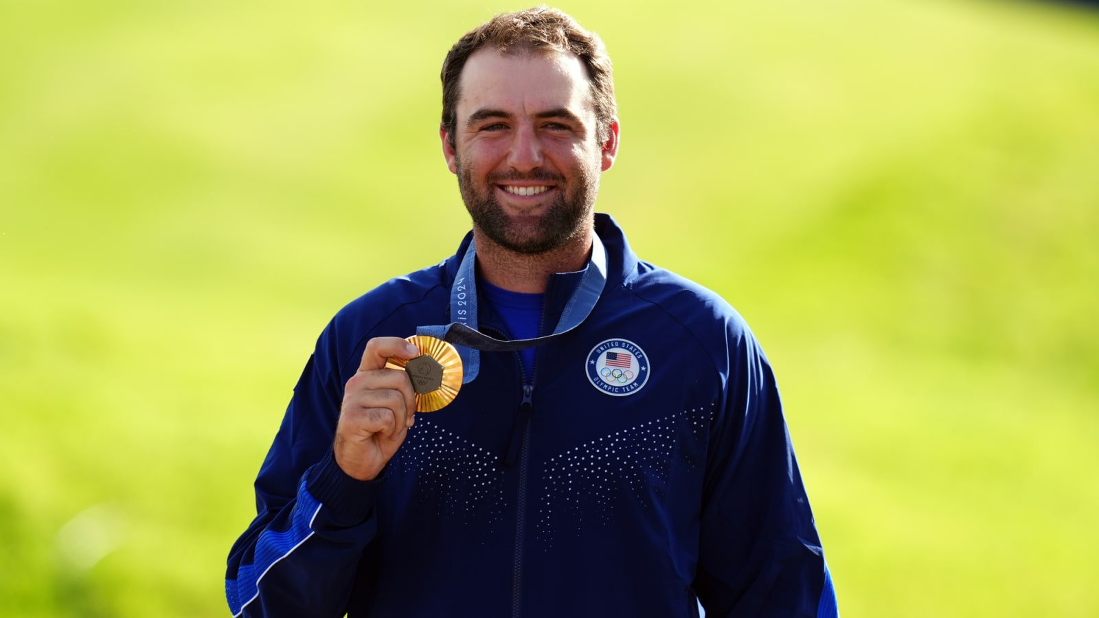 Watch: Scheffler sheds tears after winning Olympic gold