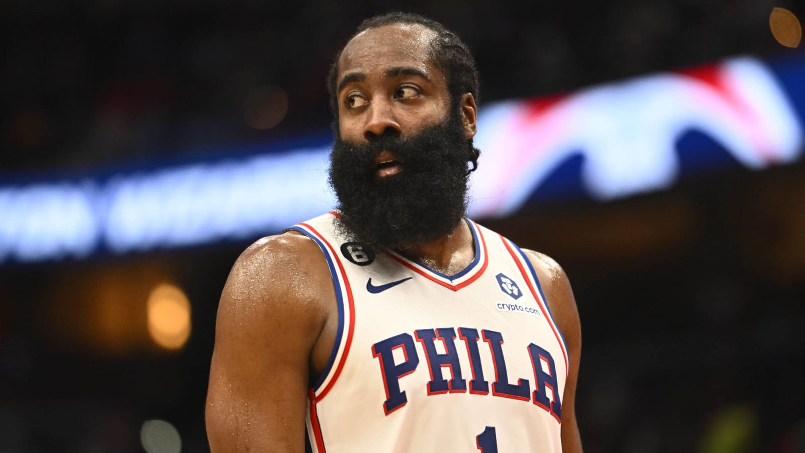 James Harden suffers foot strain, out one month