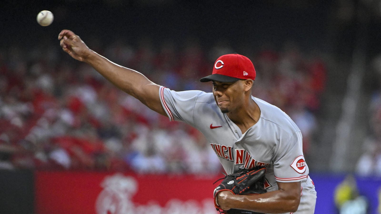 Hunter Greene, RHP, Cincinnati Reds Slow Motion Pitching Mechanics and  Grips 