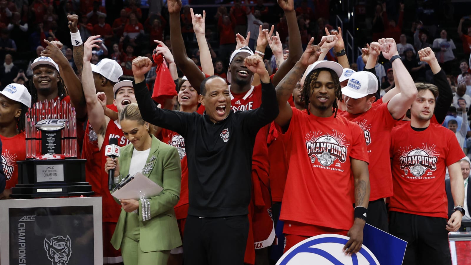 NC State upsets North Carolina to win ACC title