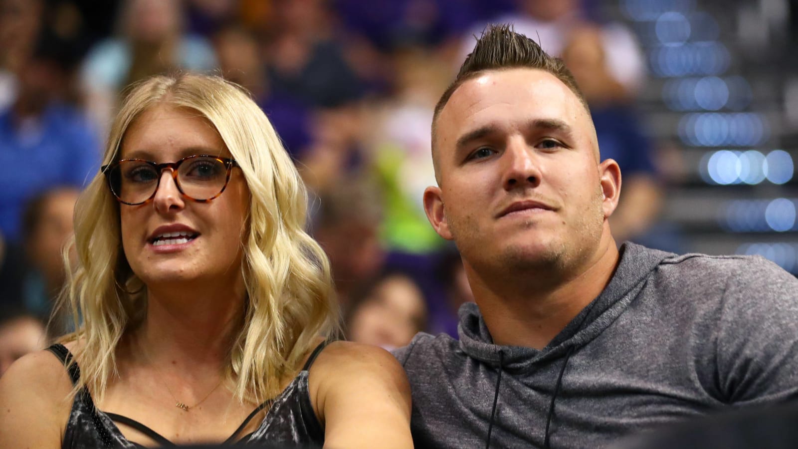 mike trout wife