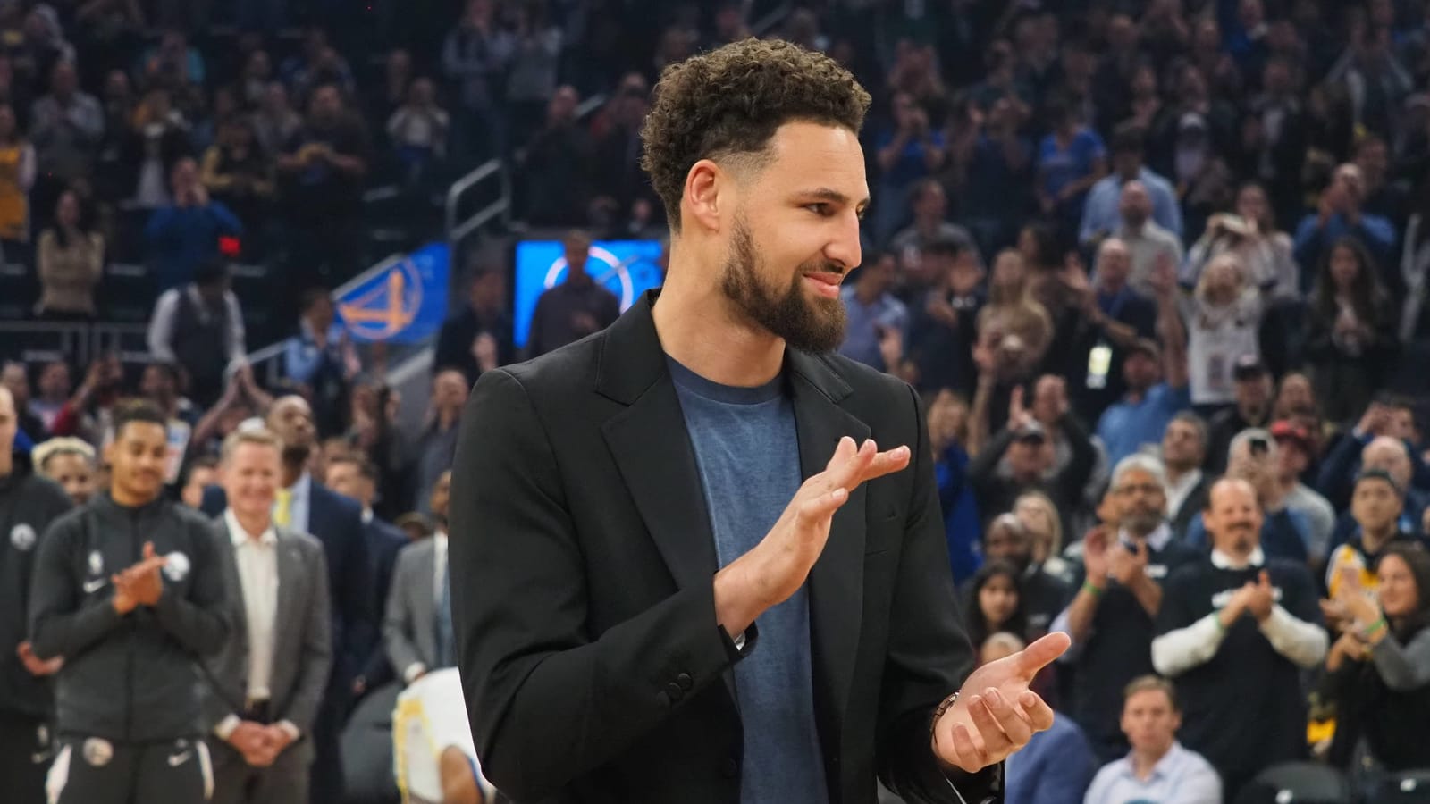 Warriors' Kerr: Thompson 'looks fantastic' amid recovery