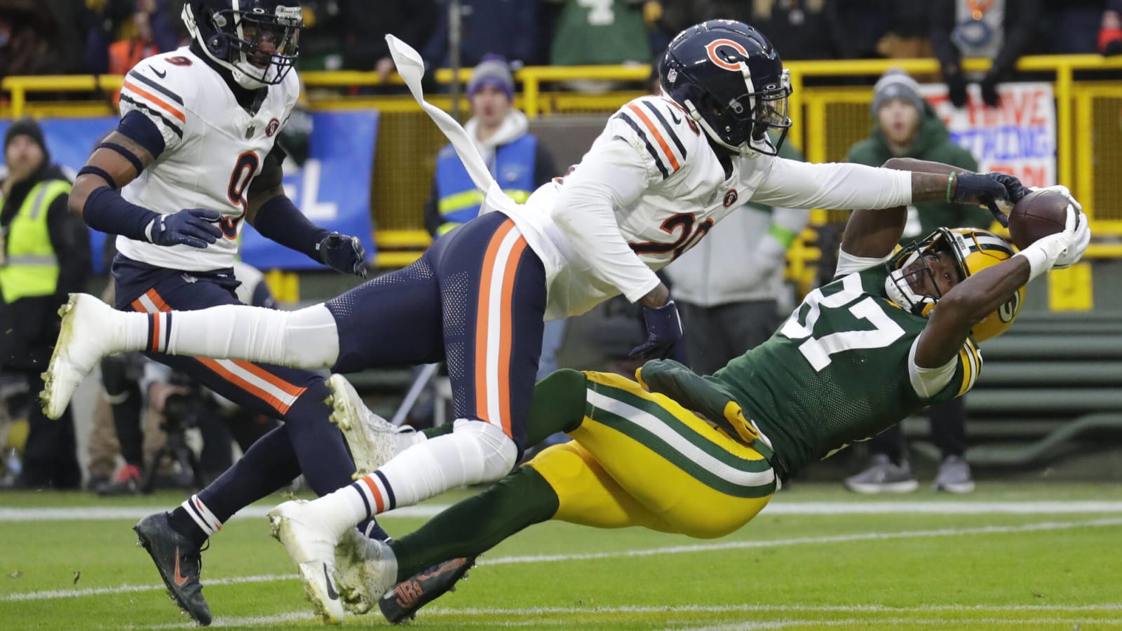 Watch: Mistake costs Packers three points at the half