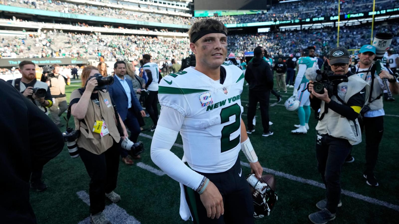 Jets' Zach Wilson putting struggles behind, embracing chance to learn from  Aaron Rodgers