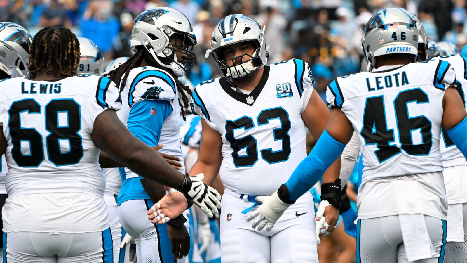 Panthers, C Austin Corbett push back void date