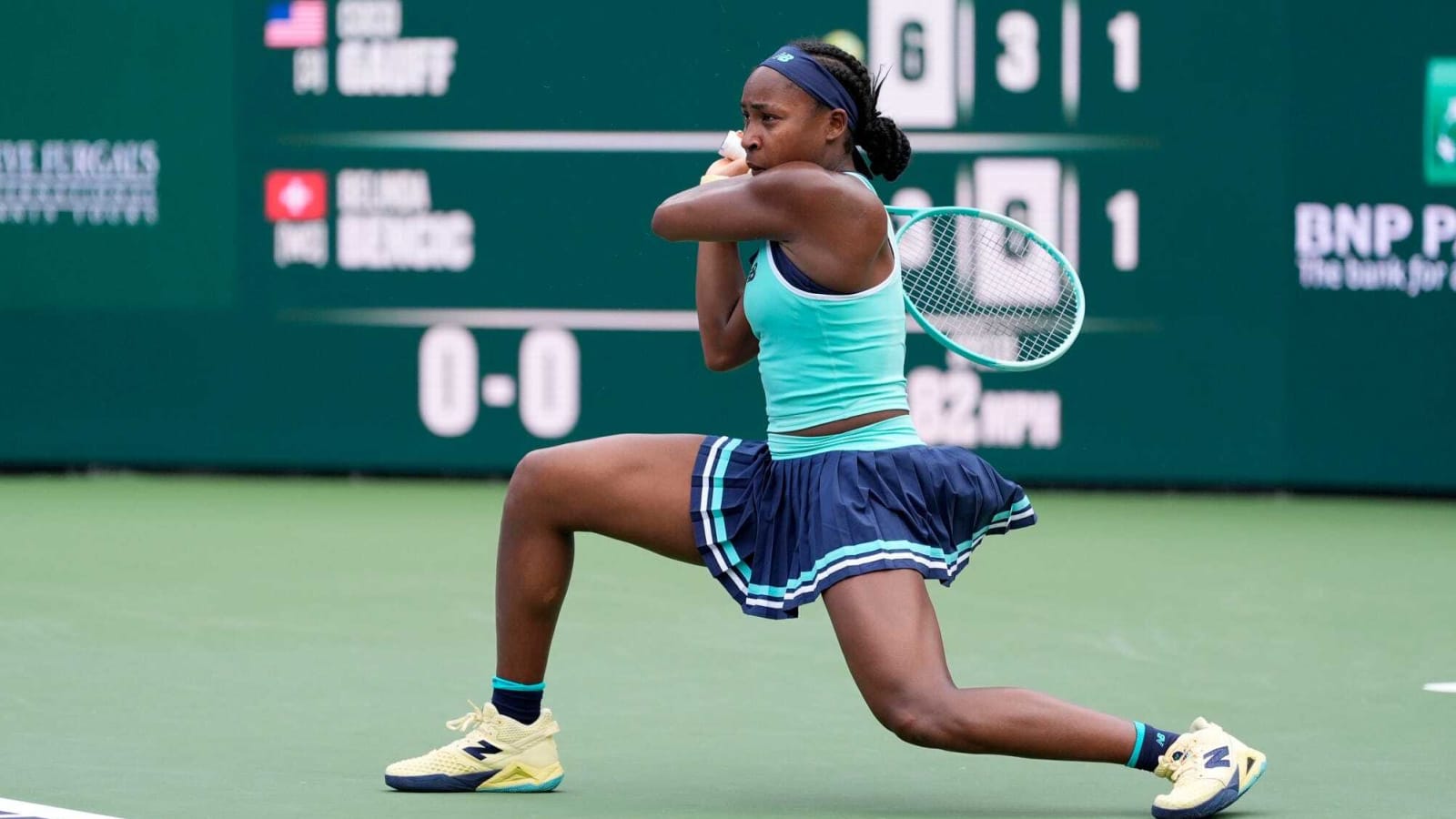 Coco Gauff leads the field in unique statistic following her demolition of Sonia Kenin at the 2025 Miami Open