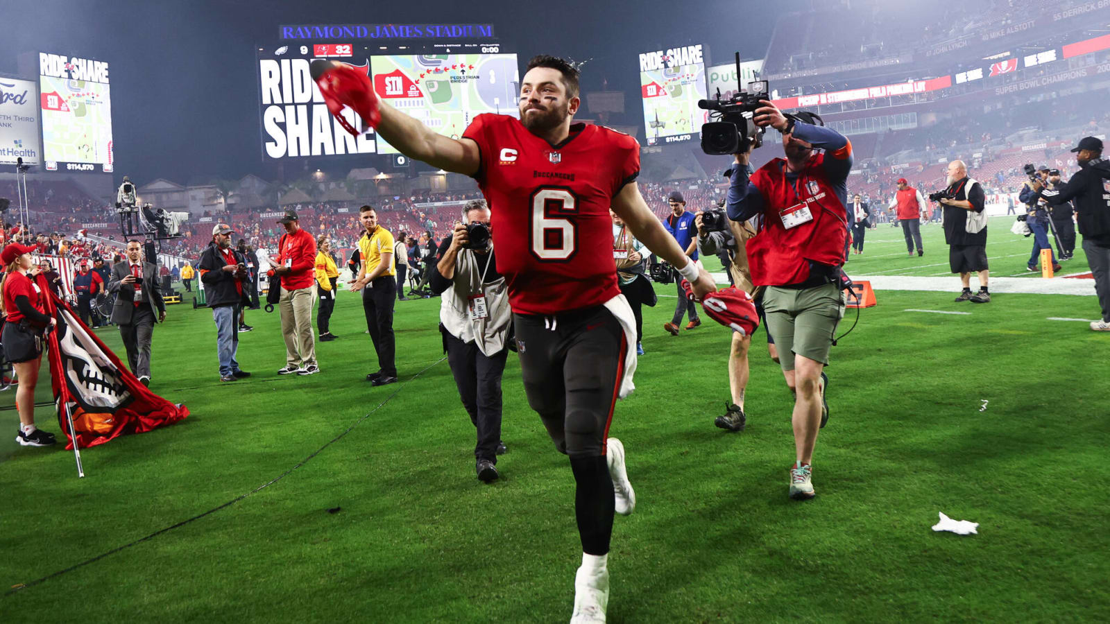 What Buccaneers QB Baker Mayfield learned about Lions from Rams players