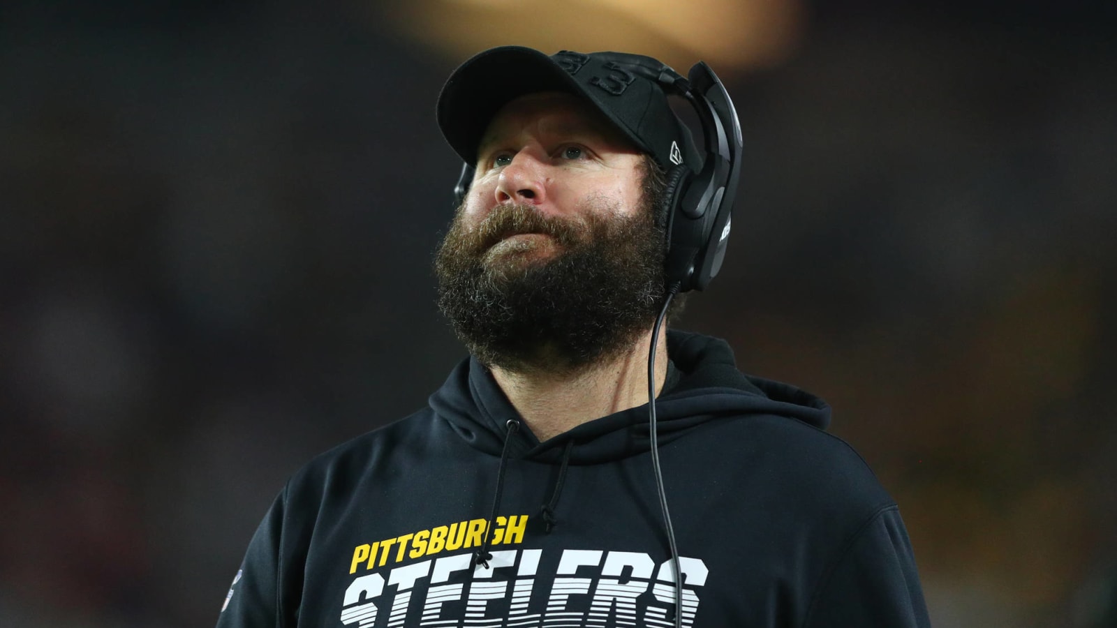 Ben Roethlisberger has a huge beard that is totally out of control
