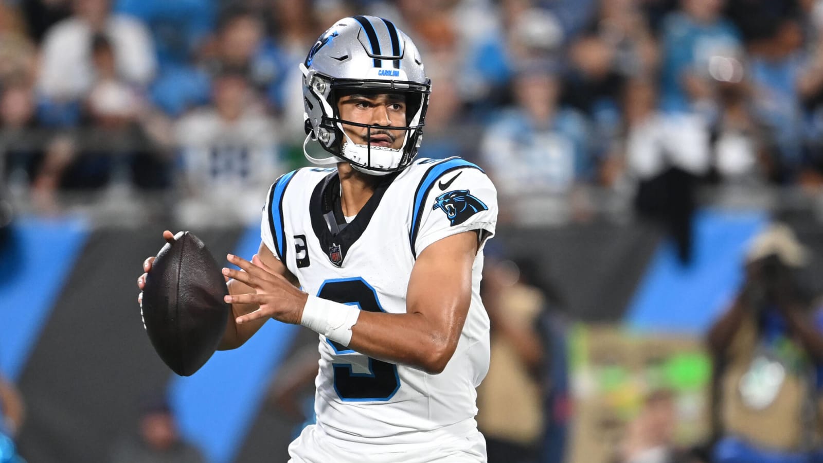 Watch: Panthers QB awkwardly channels a HOFer on 'MNF'