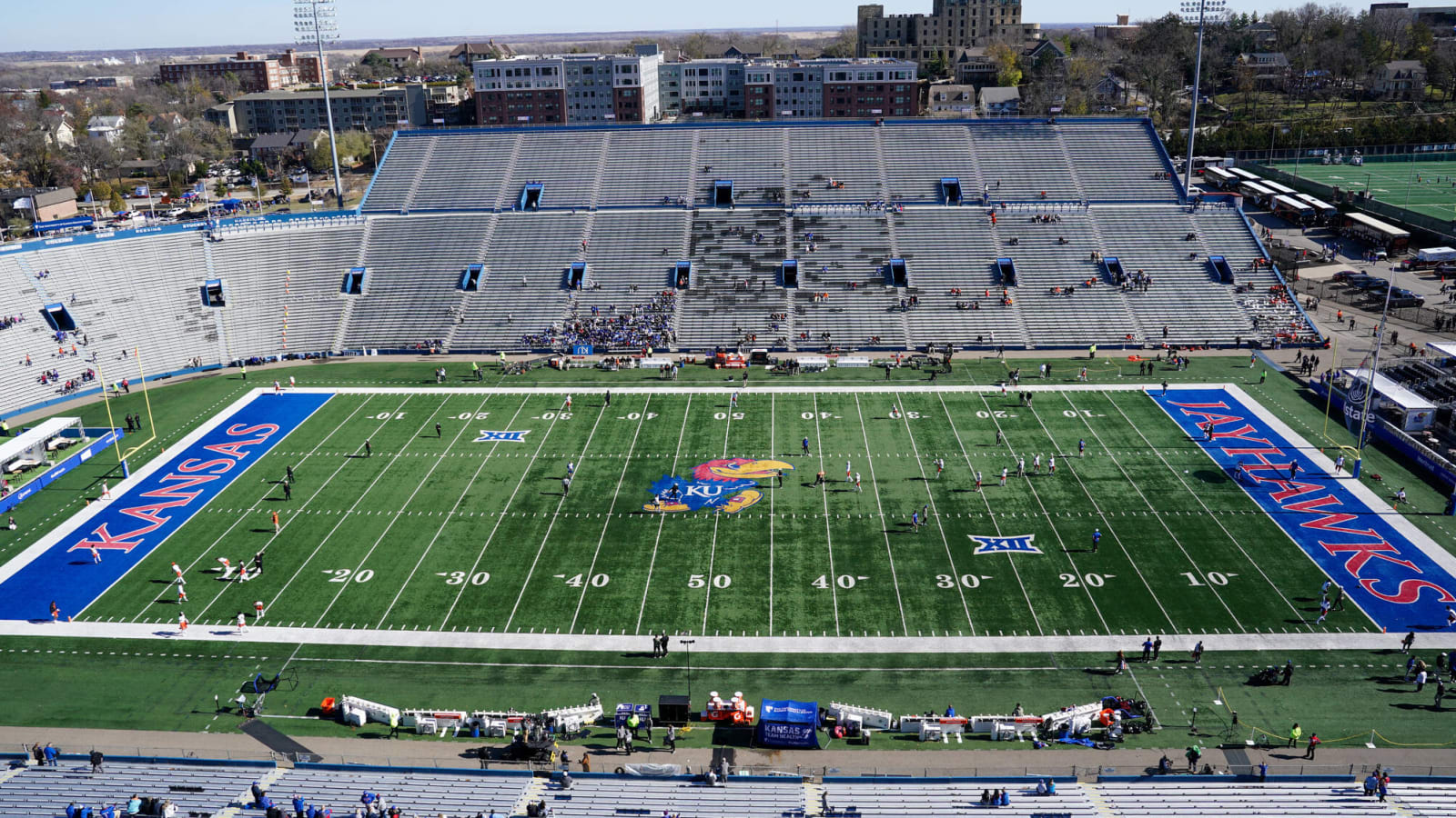 Watch: Jayhawks unveil new look for stadium