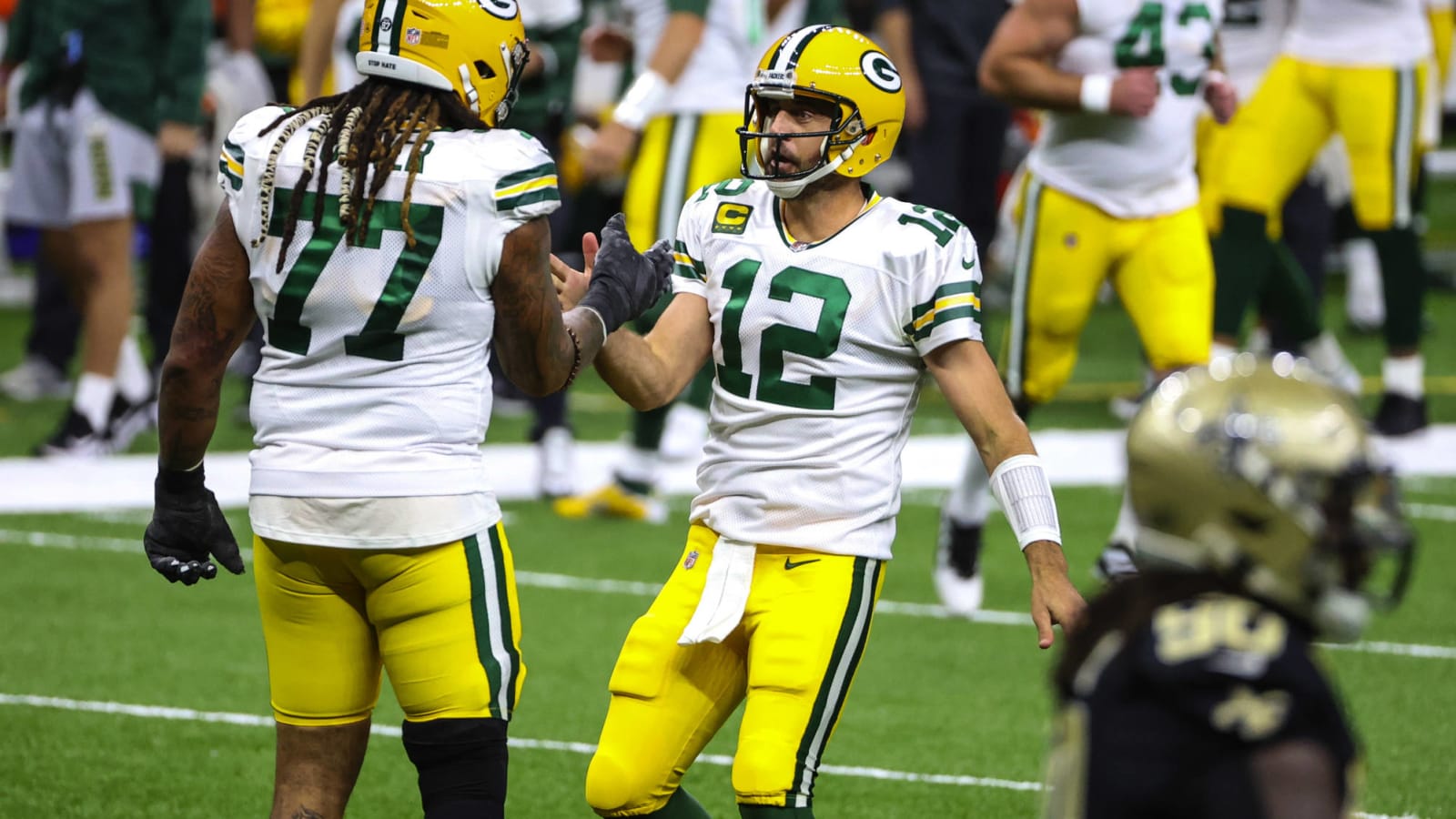 Rodgers: Empty Superdome helped Packers beat Saints