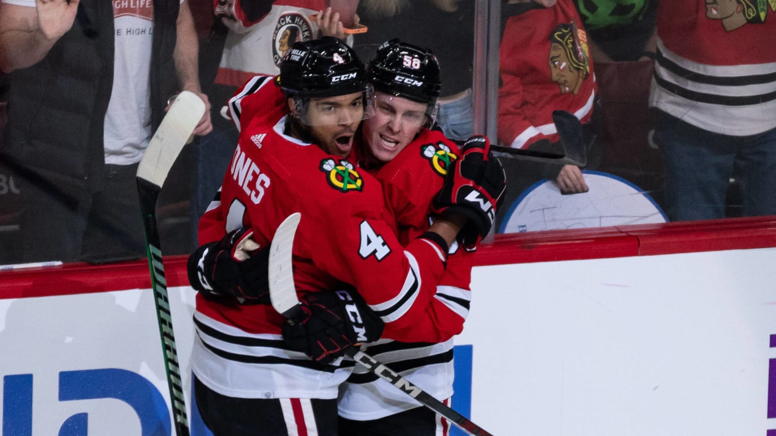 Blackhawks’ Jones & Vlasic Successful Pair Benefiting From Past