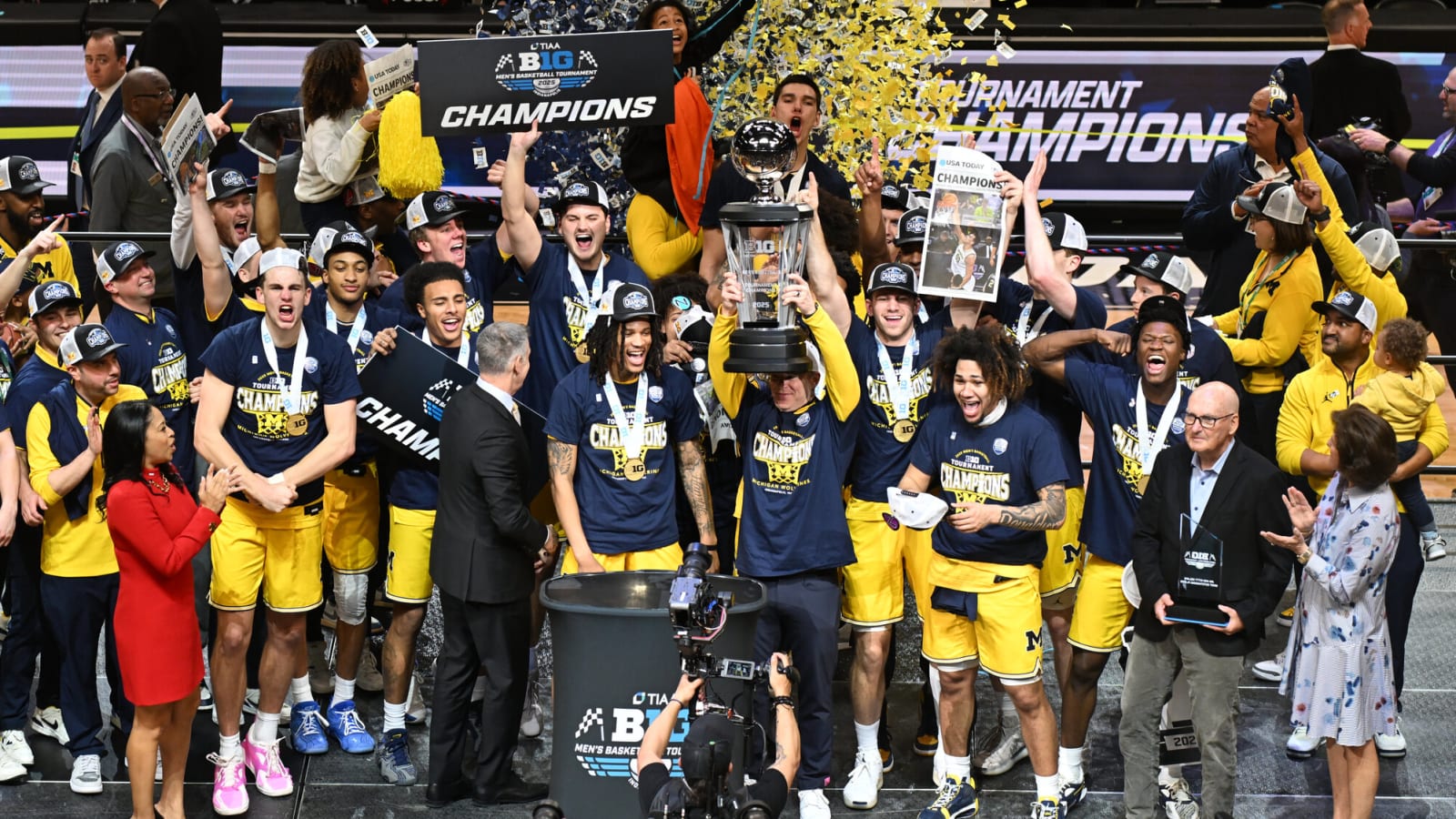 Michigan enters NCAA Tournament on hot streak with Big Ten title win