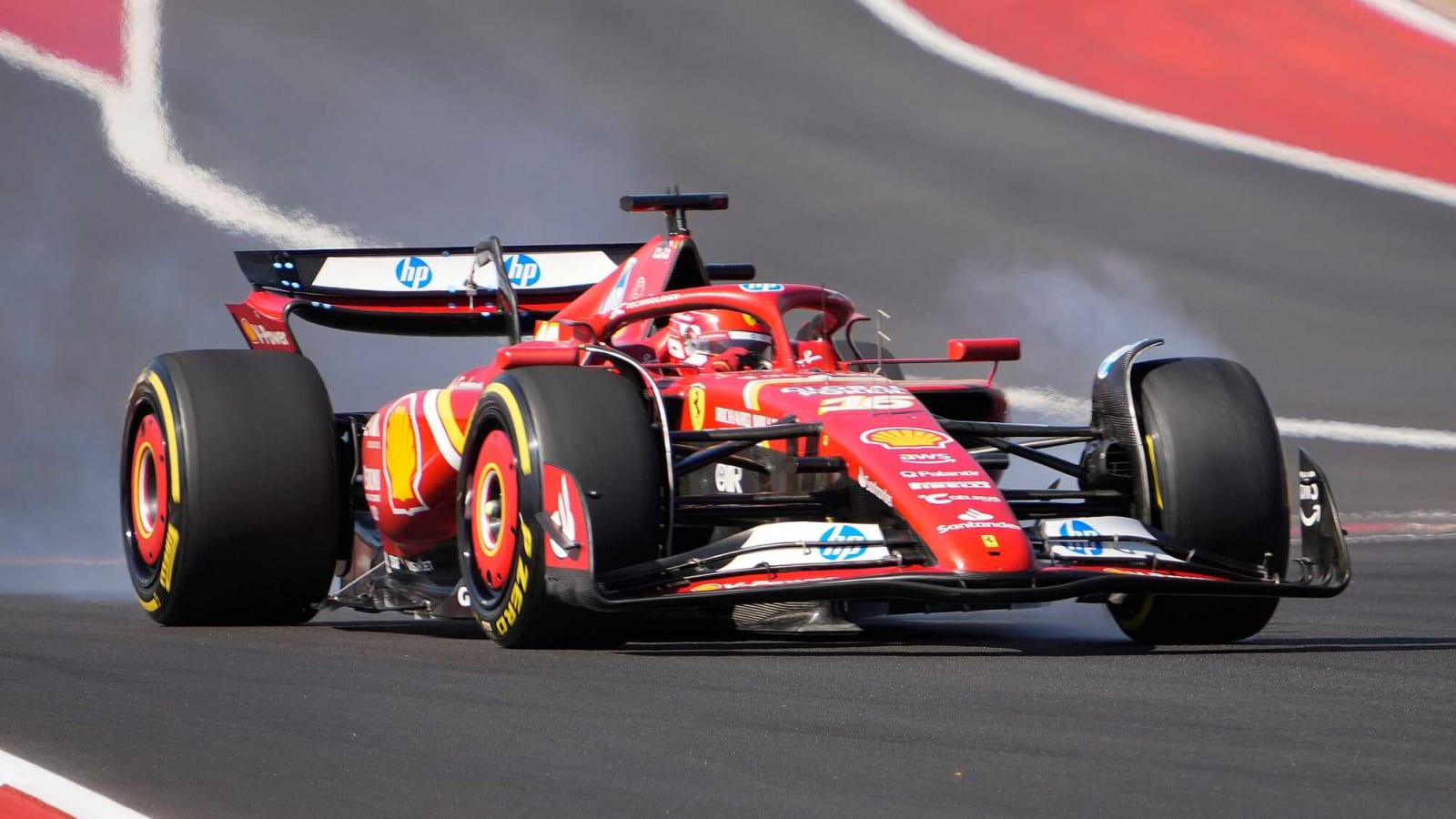 Charles Leclerc: Ferrari 'still targeting the title'
