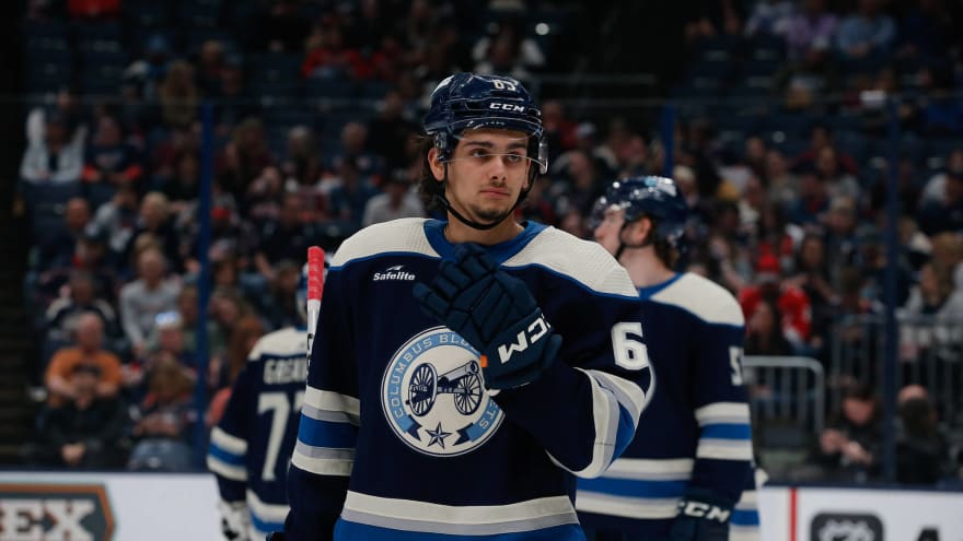 Luca Del Bel Belluz Rapidly Rising Up Blue Jackets’ Depth Chart