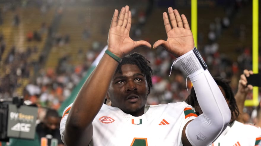 WalterFootball Mock Draft Has Miami Selecting Cam Ward