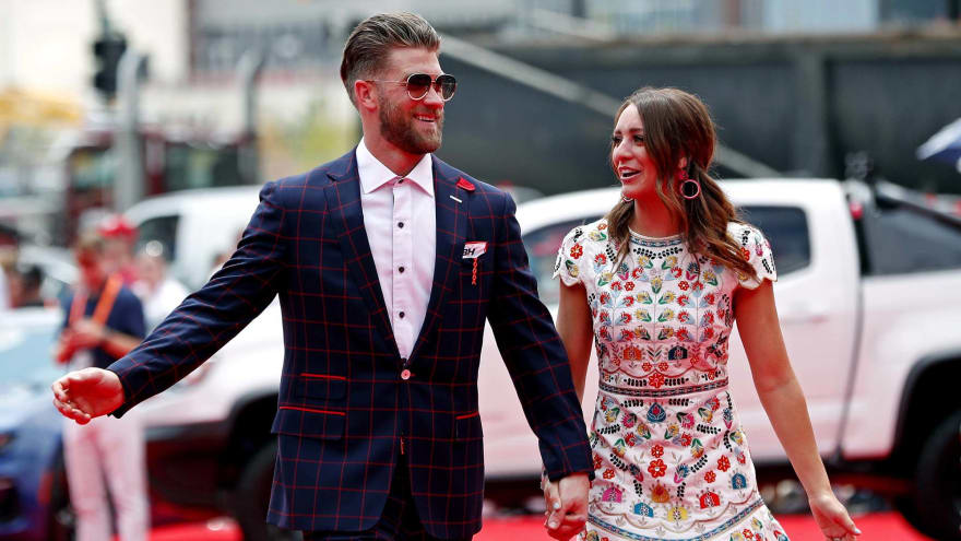 bryce harper wife bryce harper wife