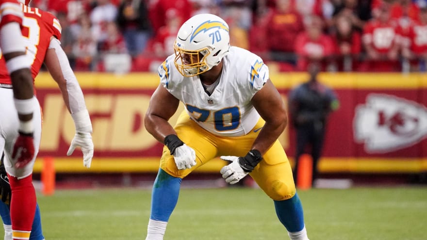 Chargers Pick Up Fifth-Year Option For LT Rashawn Slater