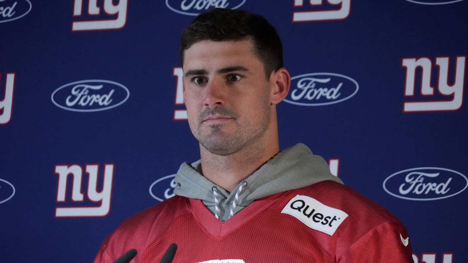 Giants GM comments on how Daniel Jones' contract affects status