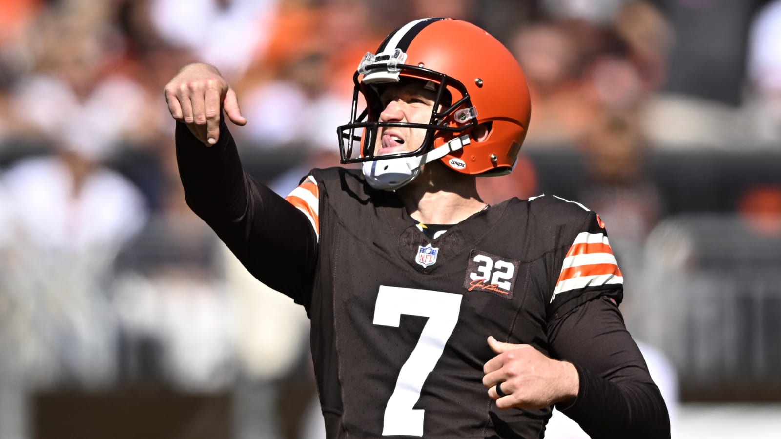 Browns will not replace K Dustin Hopkins
