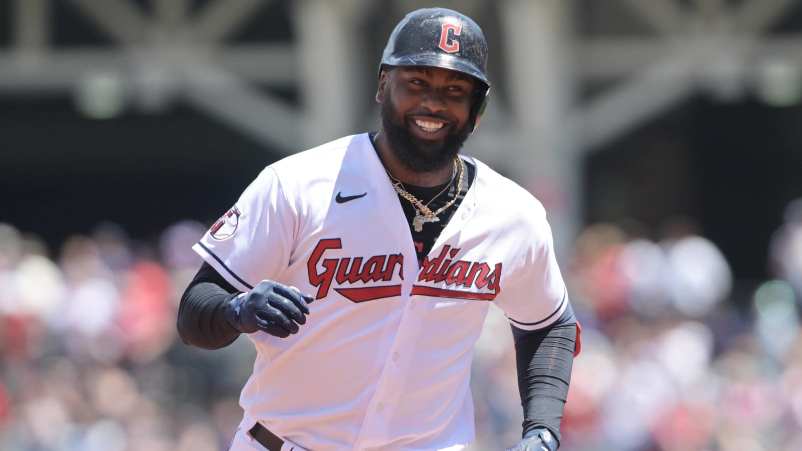 Guardians DH Franmil Reyes claimed off waivers by Chicago Cubs