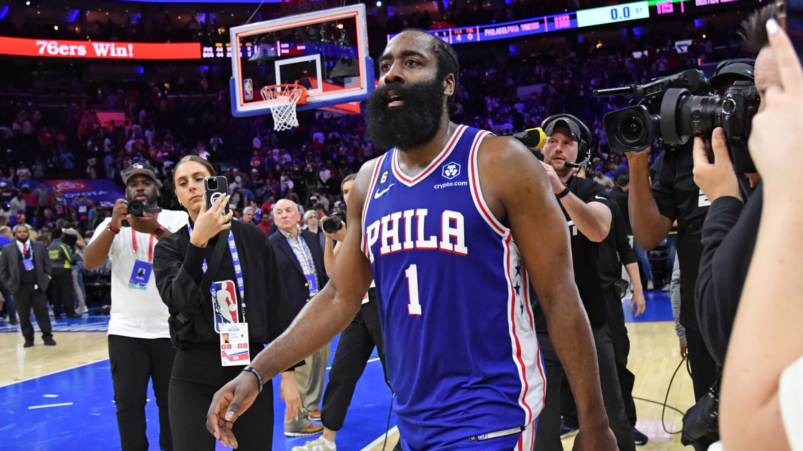 Report One Team Expects To Sign James Harden This Summer Yardbarker