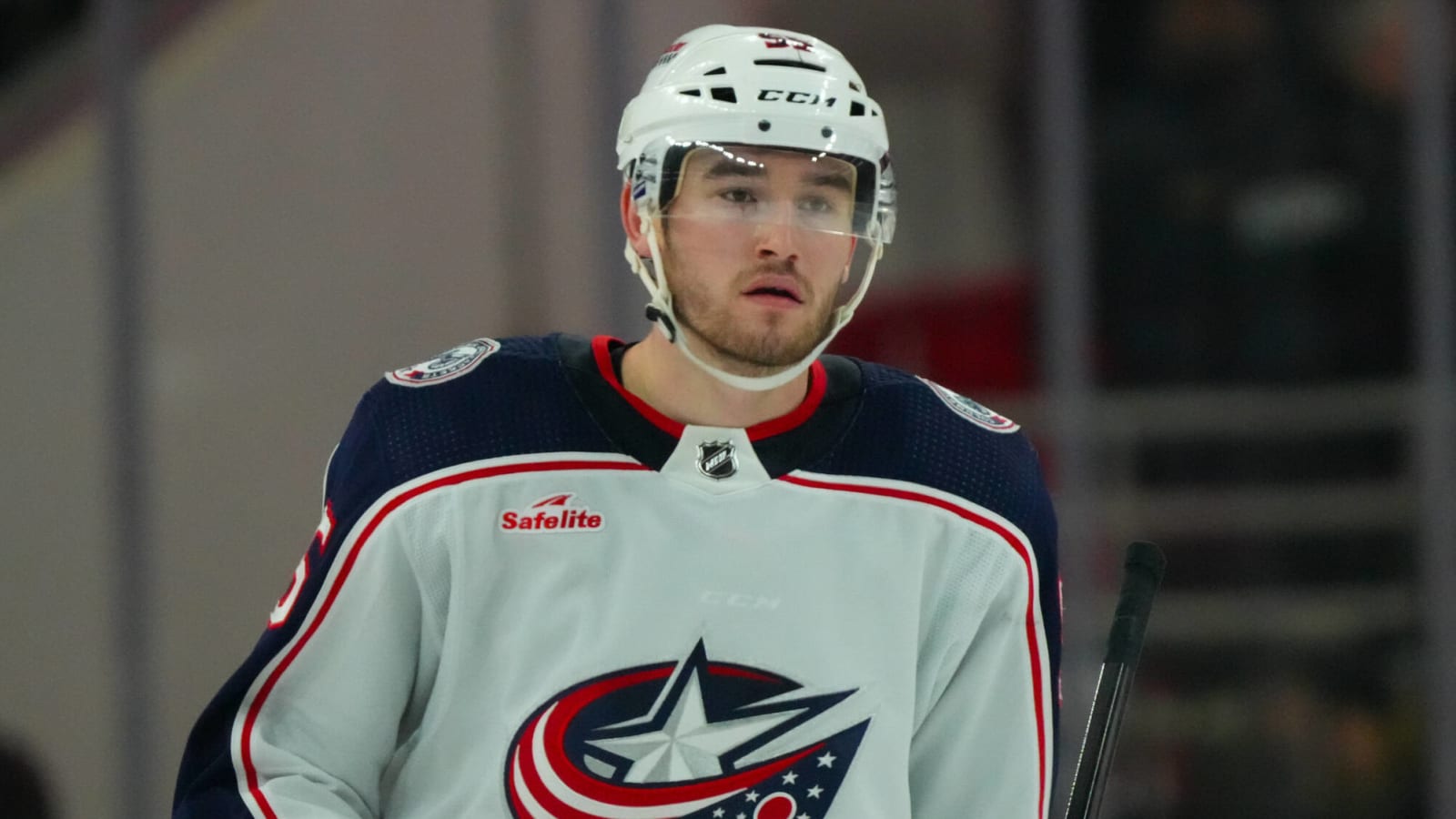 Columbus Blue Jackets healthy scratch David Jiricek vs Kraken