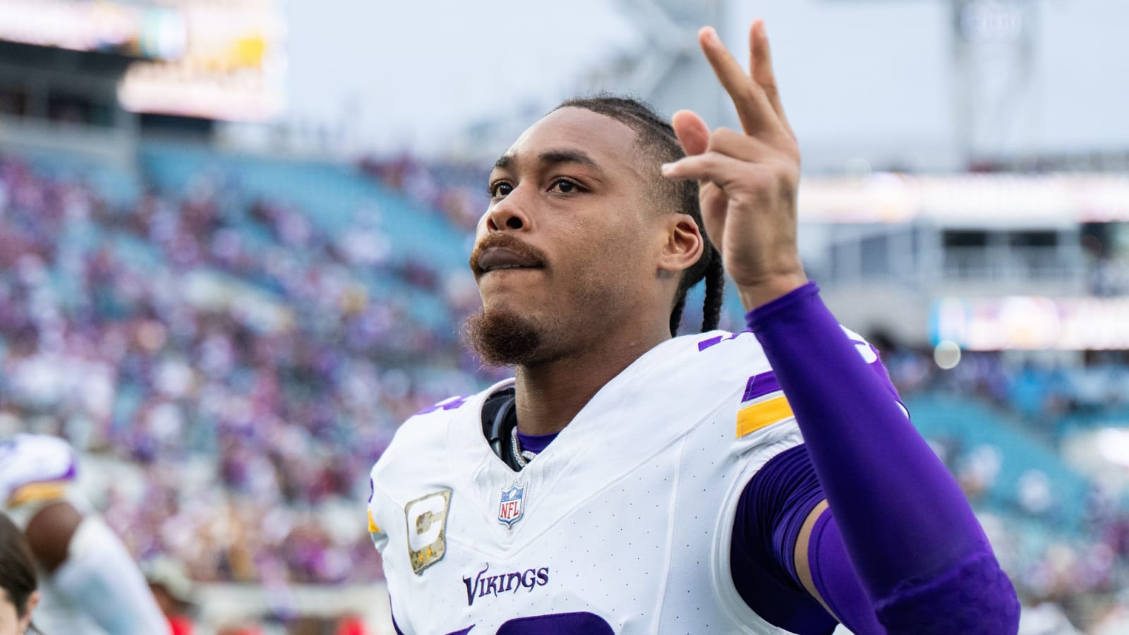 Watch: Vikings' Justin Jefferson ends TD drought vs. Falcons
