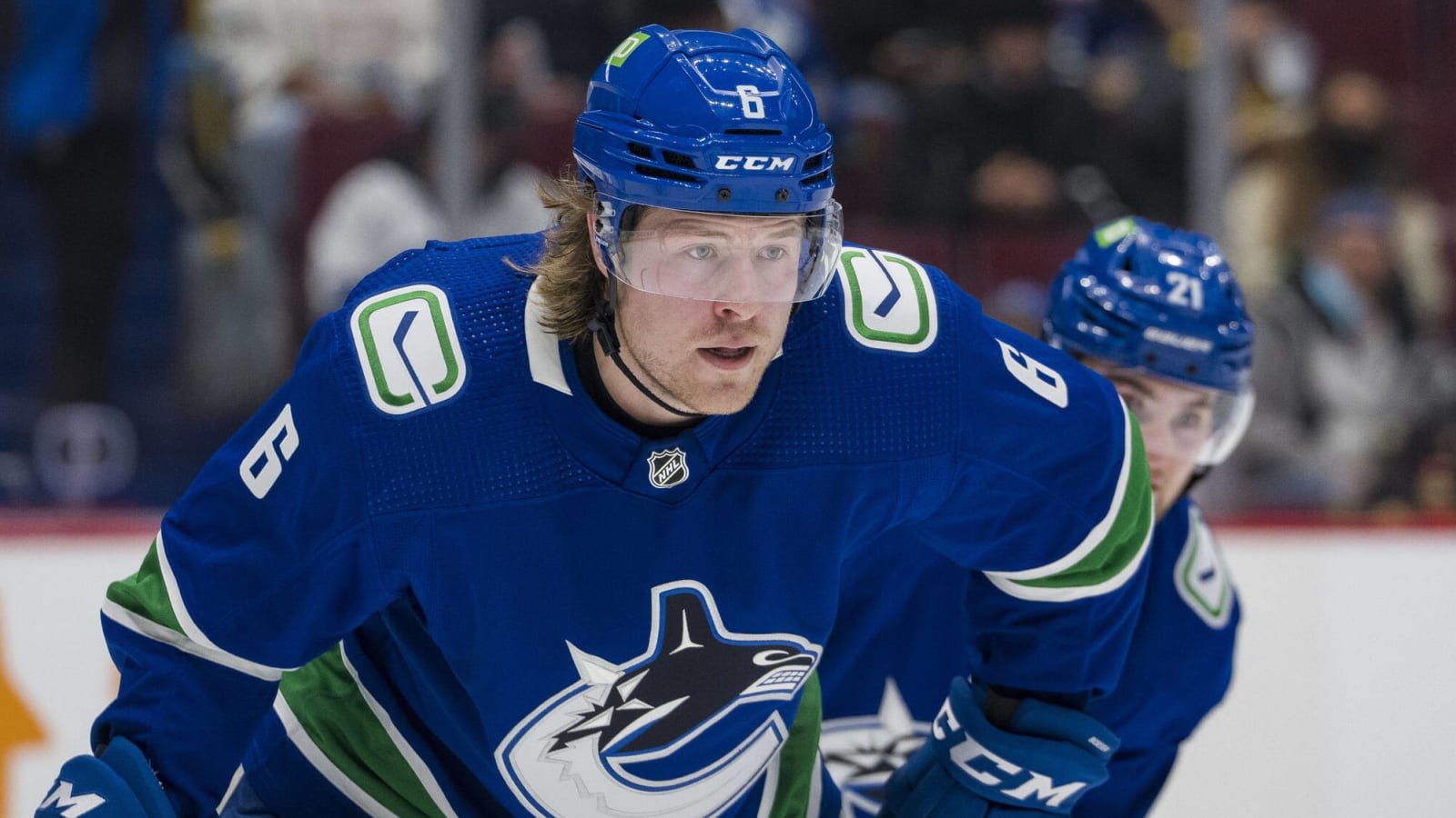 Canucks' Brock Boeser out indefinitely with upper-body injury