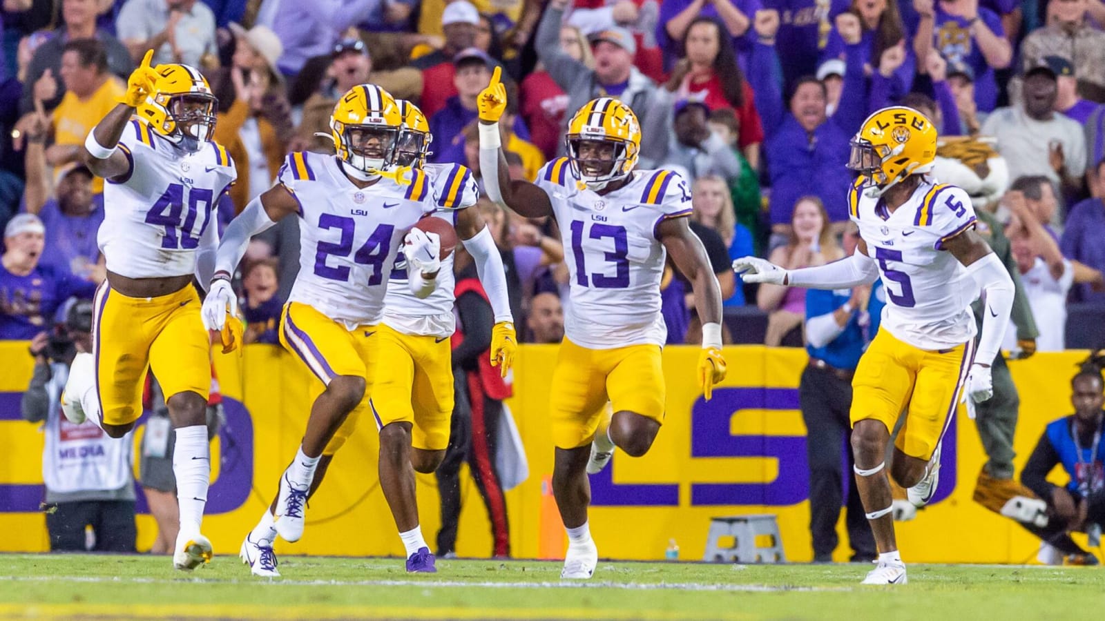 Tiger bait No. 10 LSU beats No. 6 Alabama 3231 on twopoint
