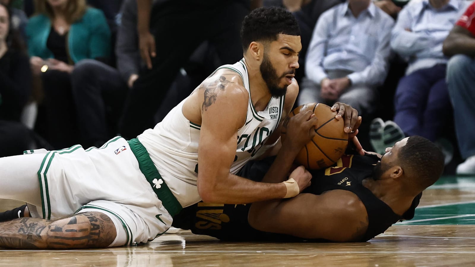 Boston Celtics: Jayson Tatum Reacts to Jaylen Brown’s 32-Point Explosion in Game 1 Win Vs. Cavaliers