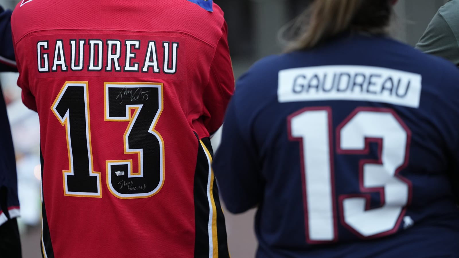 Johnny Gaudreau: Blue Jackets and Panthers to wear his warm-up jersey