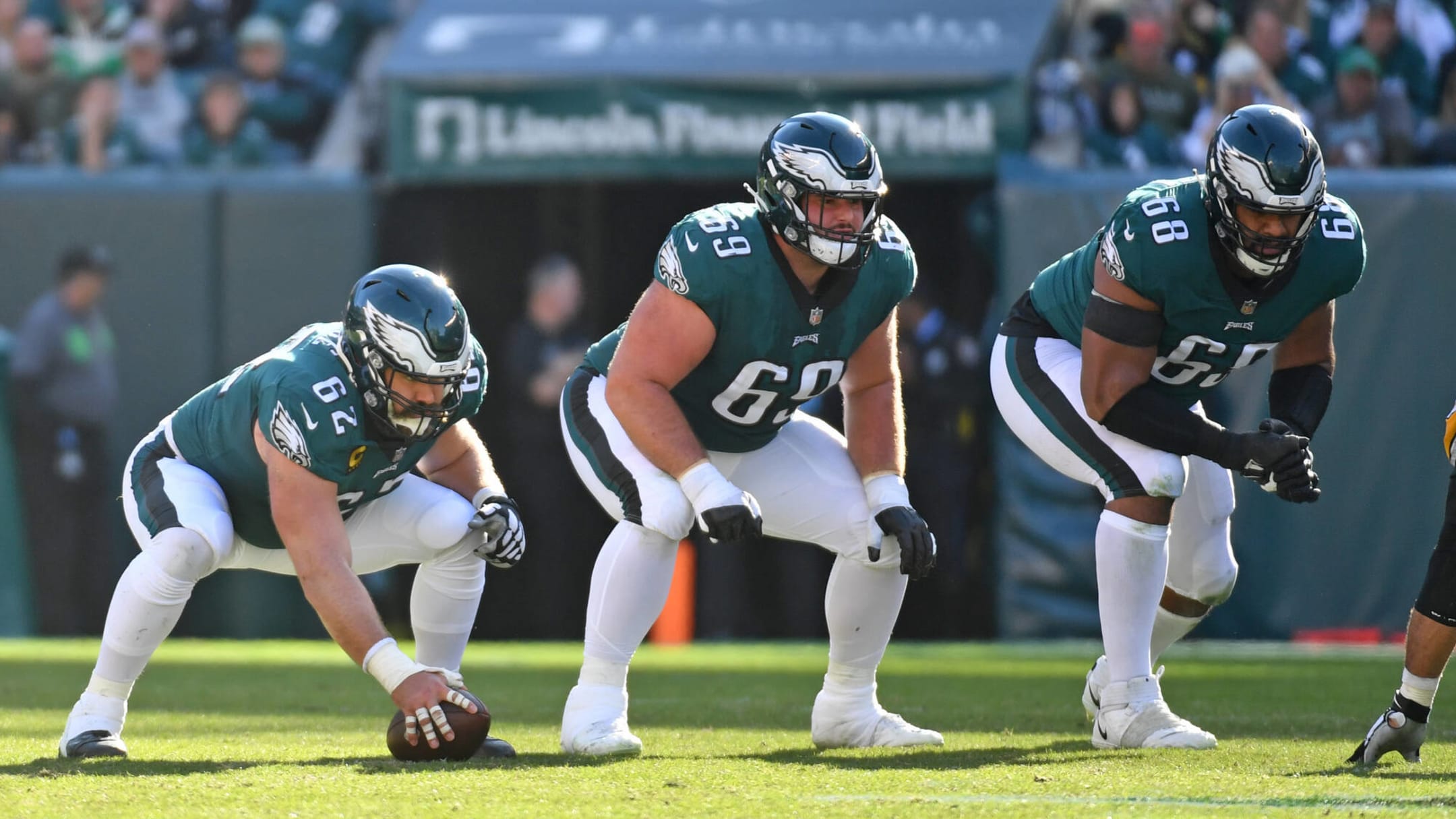 Eagles linemen release the first song from Philly Christmas album