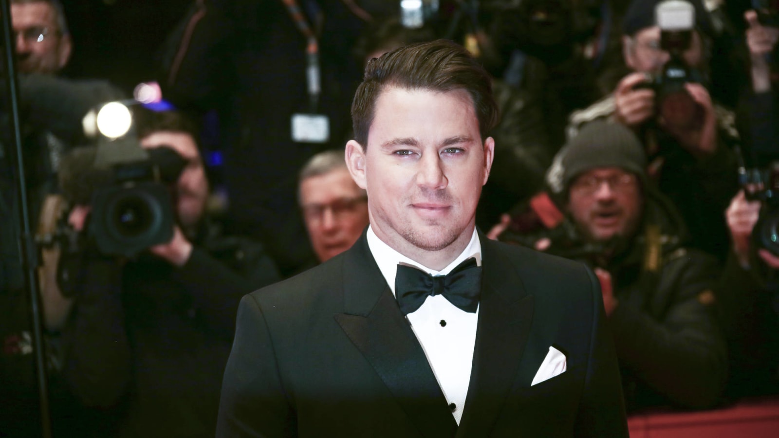 Channing Tatum jokes he only works out because he has to be naked on camera