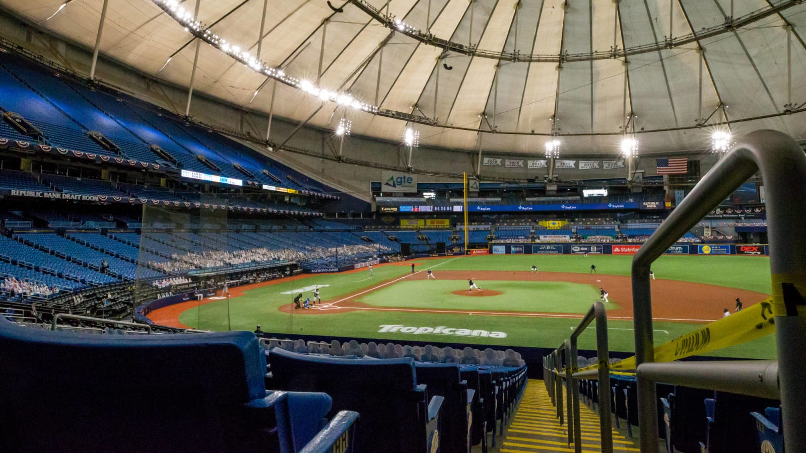 Rays set unflattering attendance record in game vs. Orioles