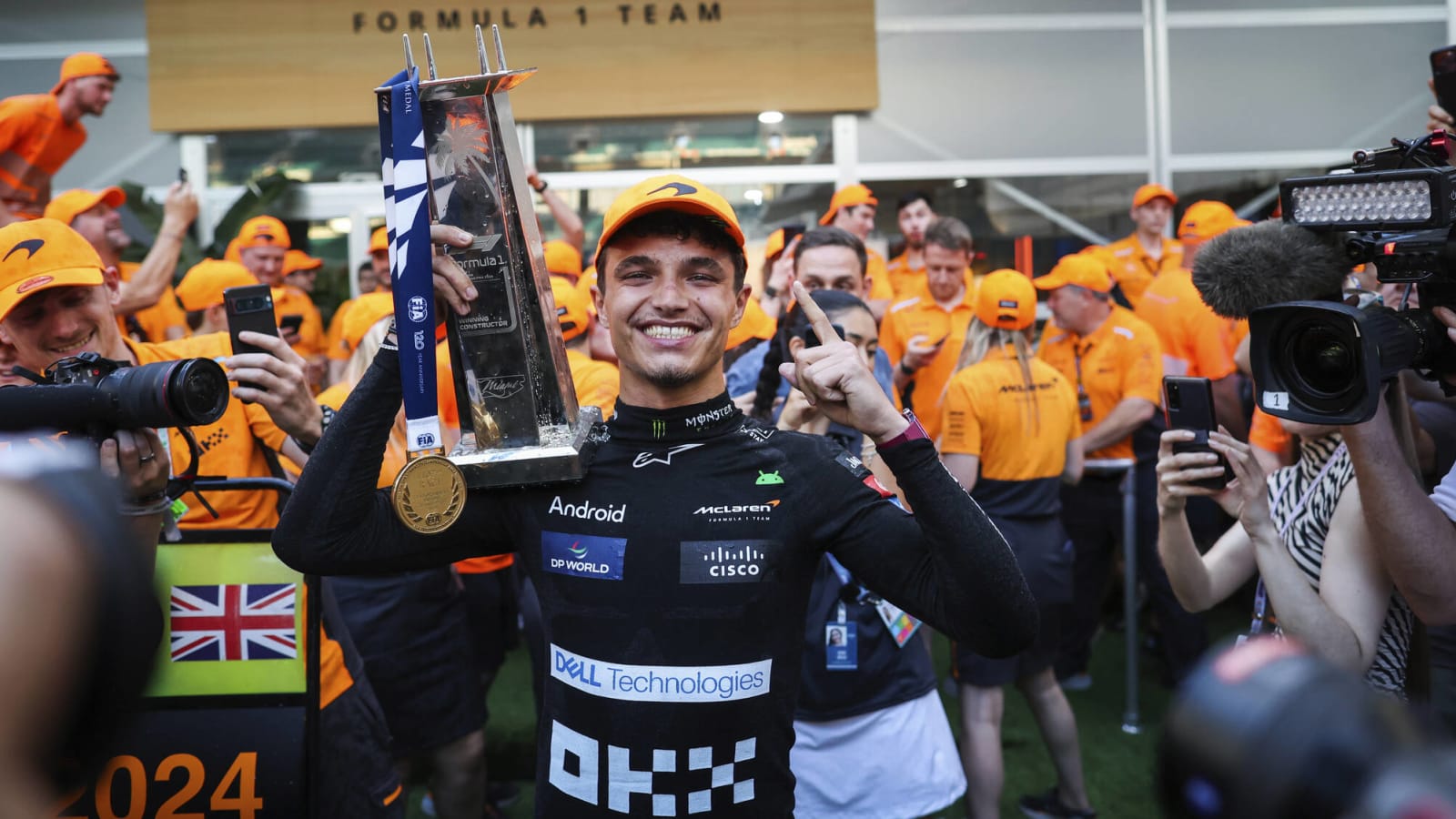 Watch: 'It’s not gonna be his last one,' – Max Verstappen celebrates best friend Lando Norris’ Miami GP win despite bitter loss