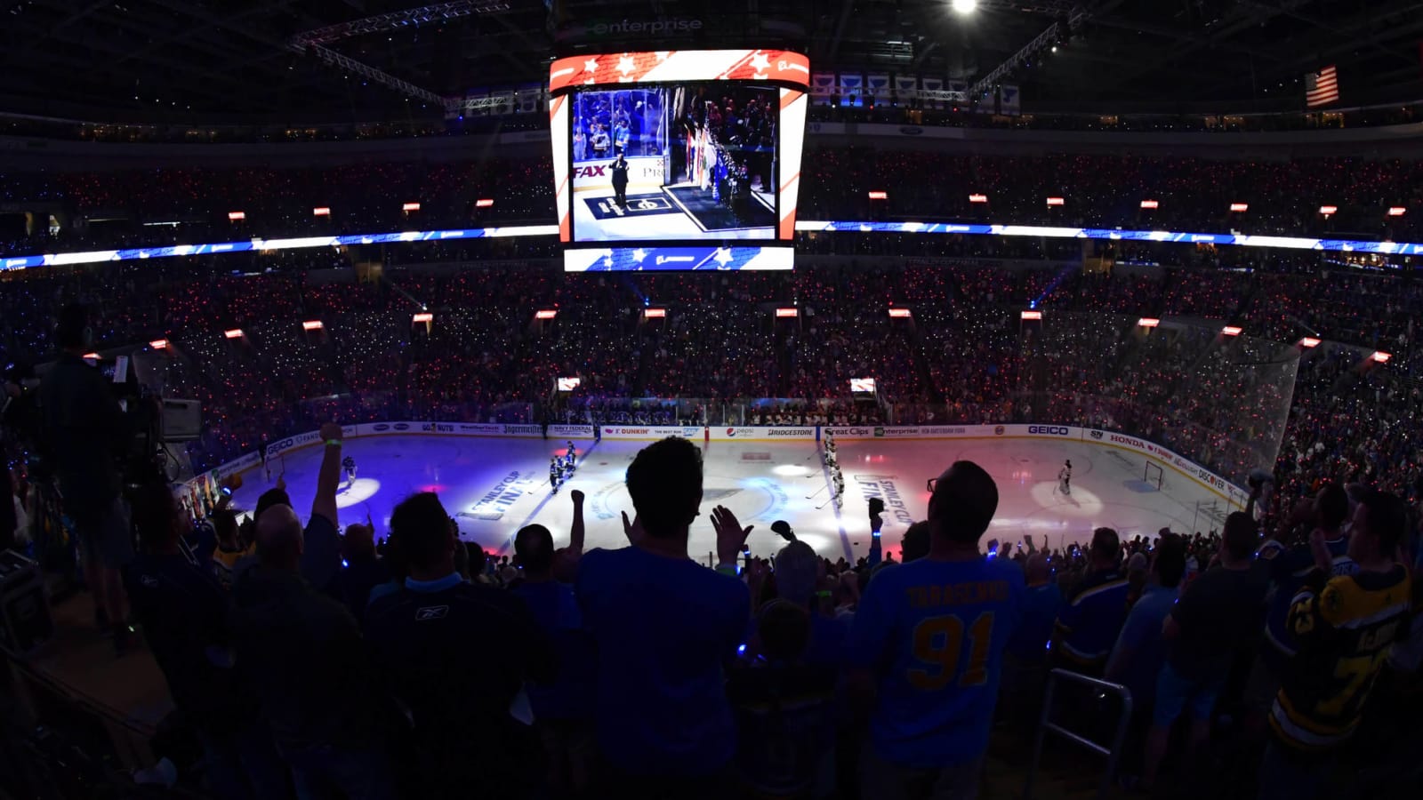 St. Louis Blues become fifth NHL team to allow fans